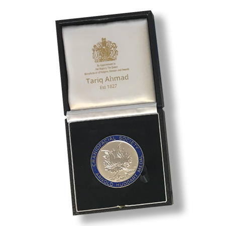 The Arnold Huddart Medal (Awarded twice in 15yrs)