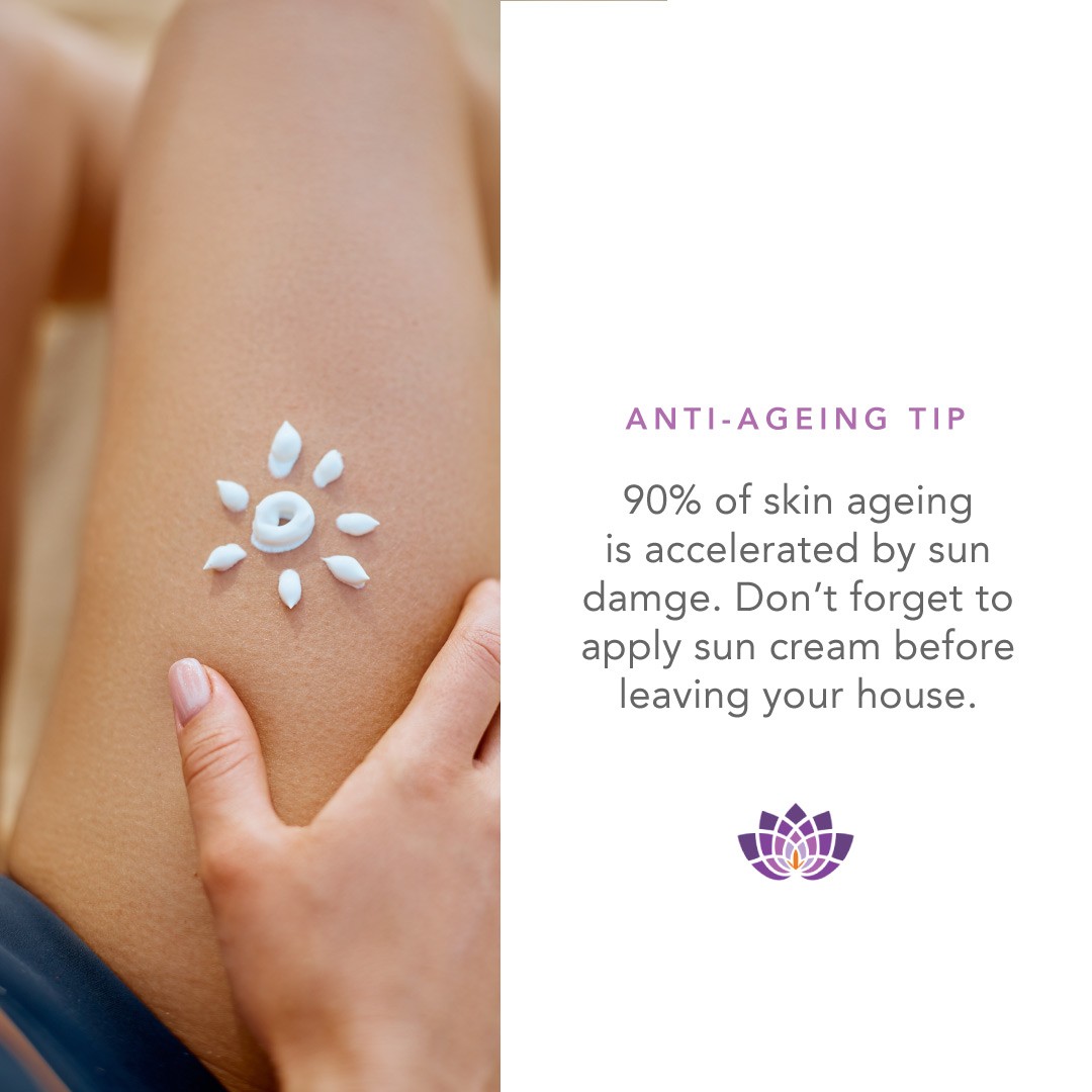 Oldie, but Goldie tip for slowing down signs of ageing. With sun coming to stay for a while we feel this is a good time to give you your annual reminder for applying sunscreen before leaving your house.

#love #wellbeing #beauty #cambridgeclearbeauty #agebetternotyounger