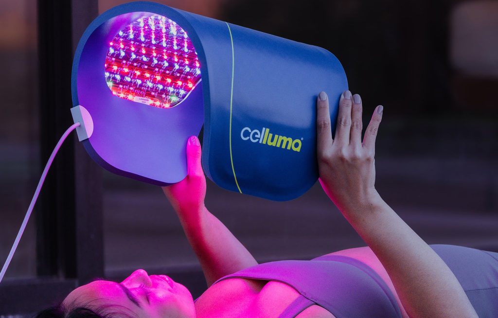 Celluma AGING pro pink light red light therapy