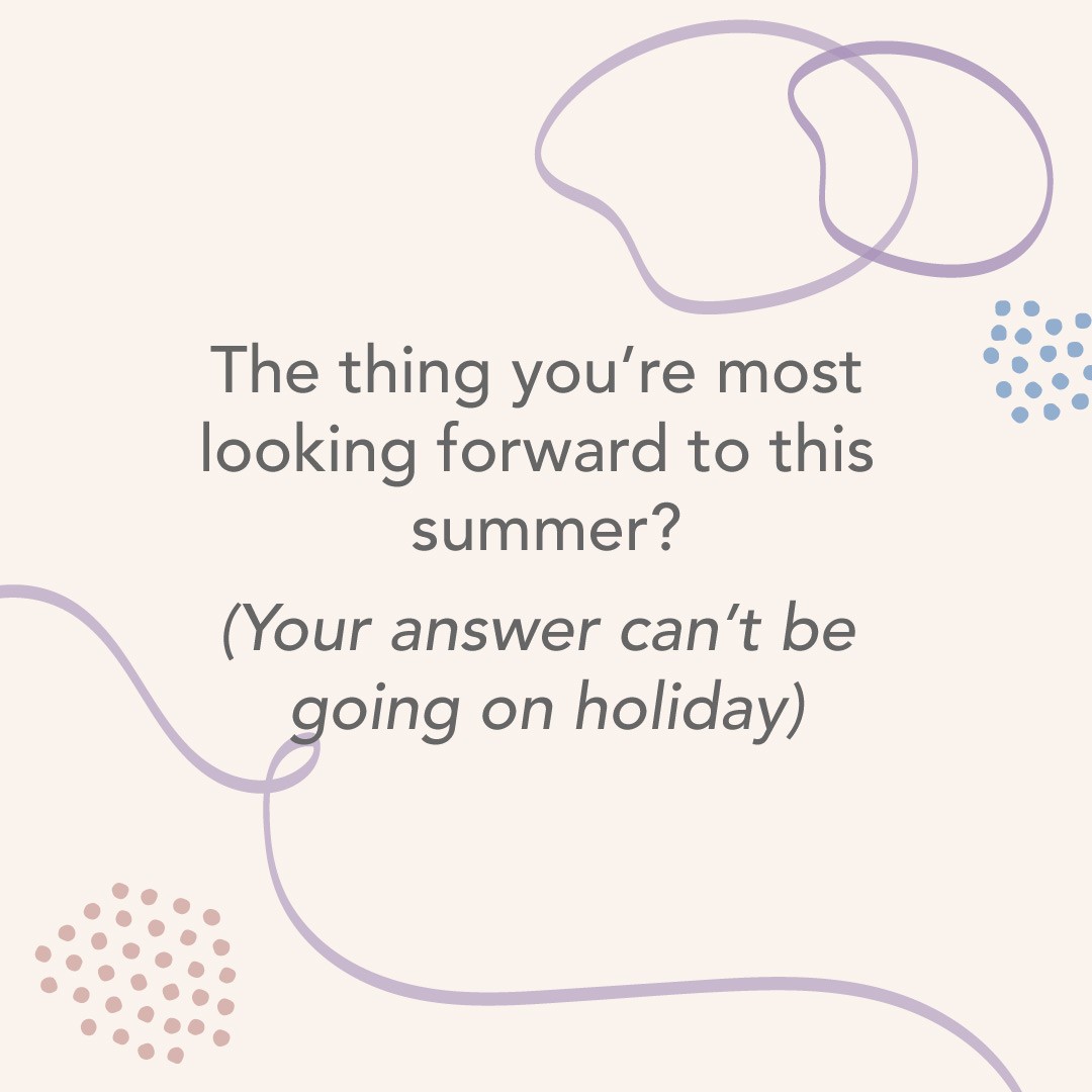 There is just something about summer that just brings the life out of us., and those sun-filled, warm-breeze days are here with us yet again. Of course we all have something planned this summer (outside of booking flights) and we want to know what those plans are.

Let us know below the thing you're most looking forward to this summer.

#wellbeing #beauty #cambridge #cambridgeclearbeauty #agebetternotyounger #summer
