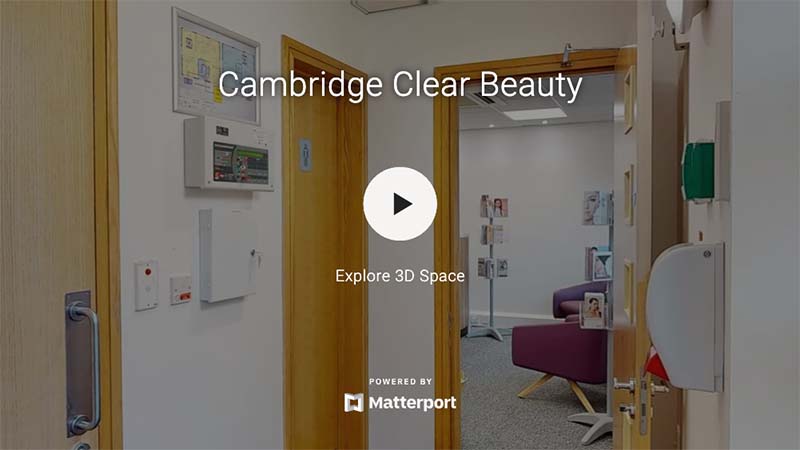 Cambridge Clear Beauty Clinic Virtual Tour
